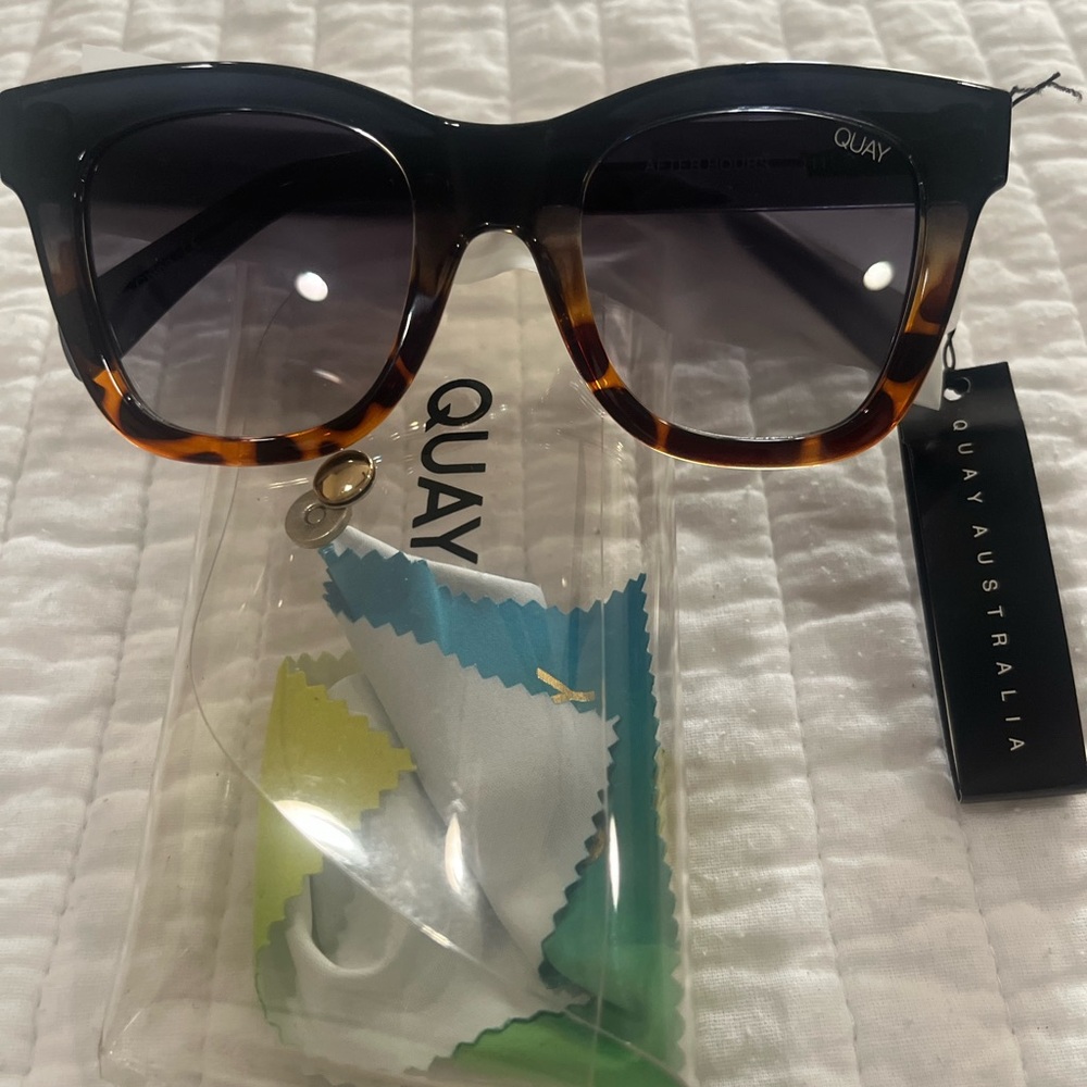 Quay Tortoise Shell Sunglasses